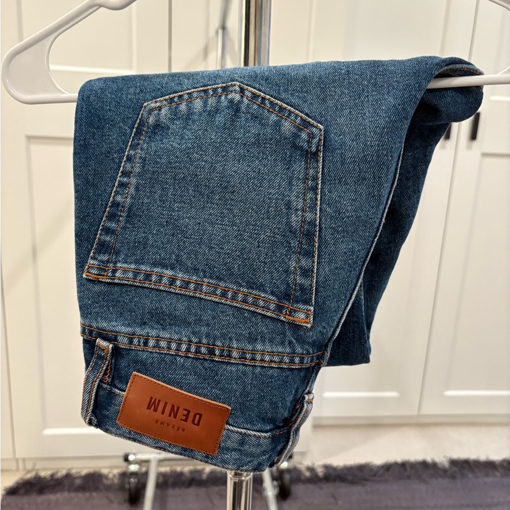 Sezane Blue Boyfriend Jeans